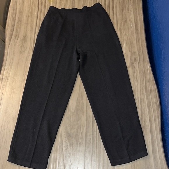 ST. JOHN BASICS EARLY Y2K KNIT PANTS 10 - Picture 4 of 16